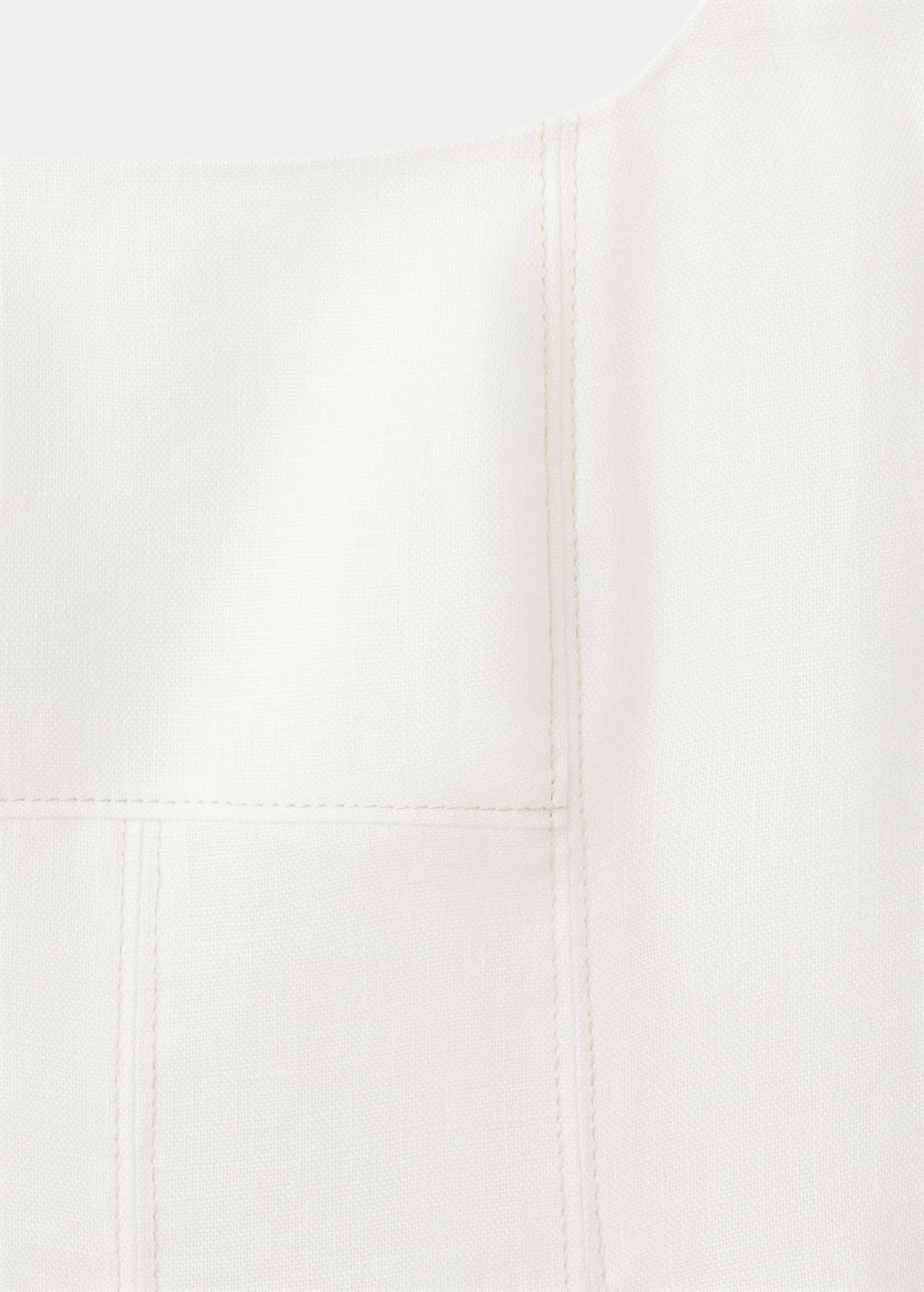 Mango dress lena in white - Image 2
