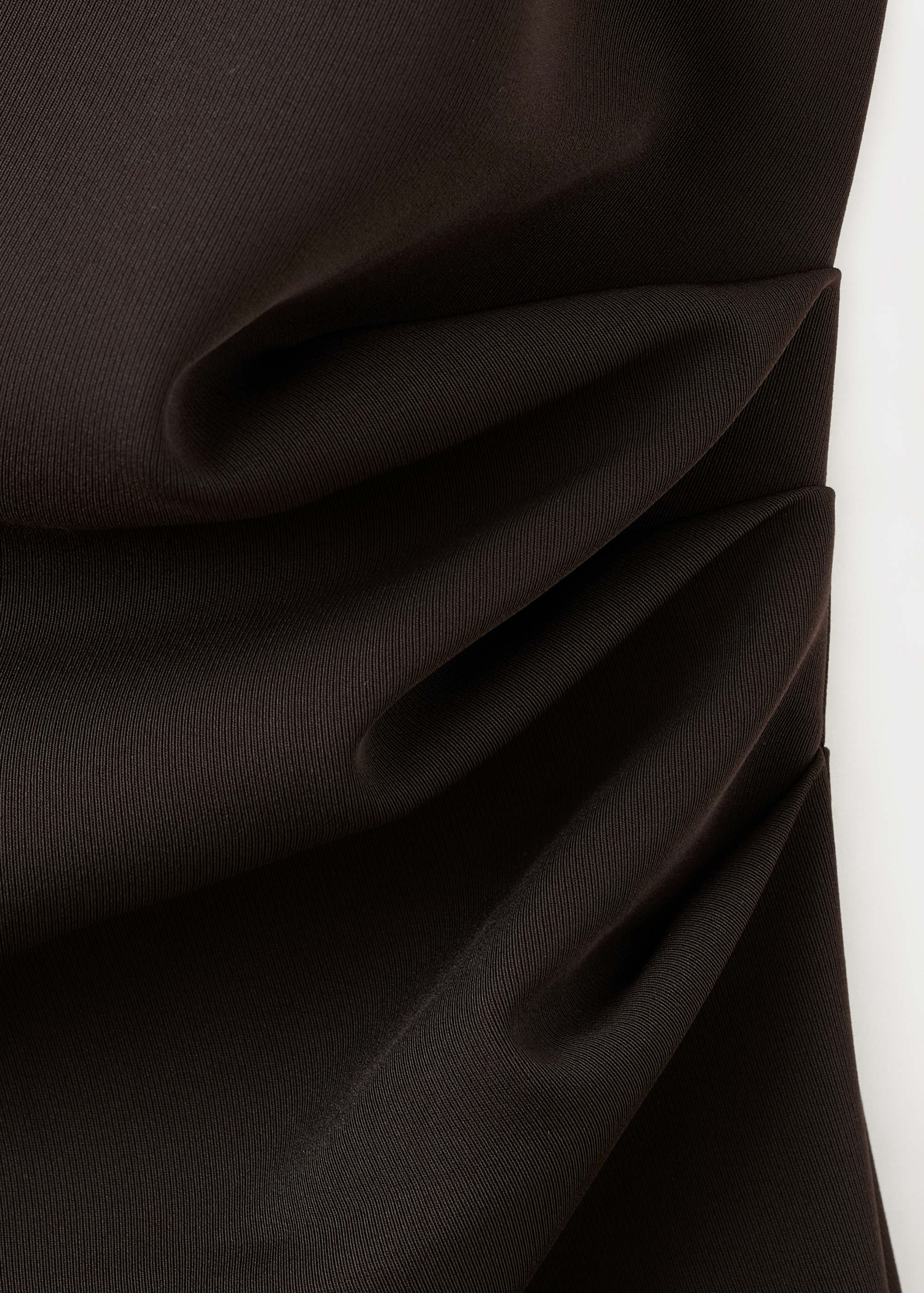 Mango dress delia in brown - Image 2