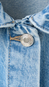 Mango cazadora alice in medium denim - Image 2