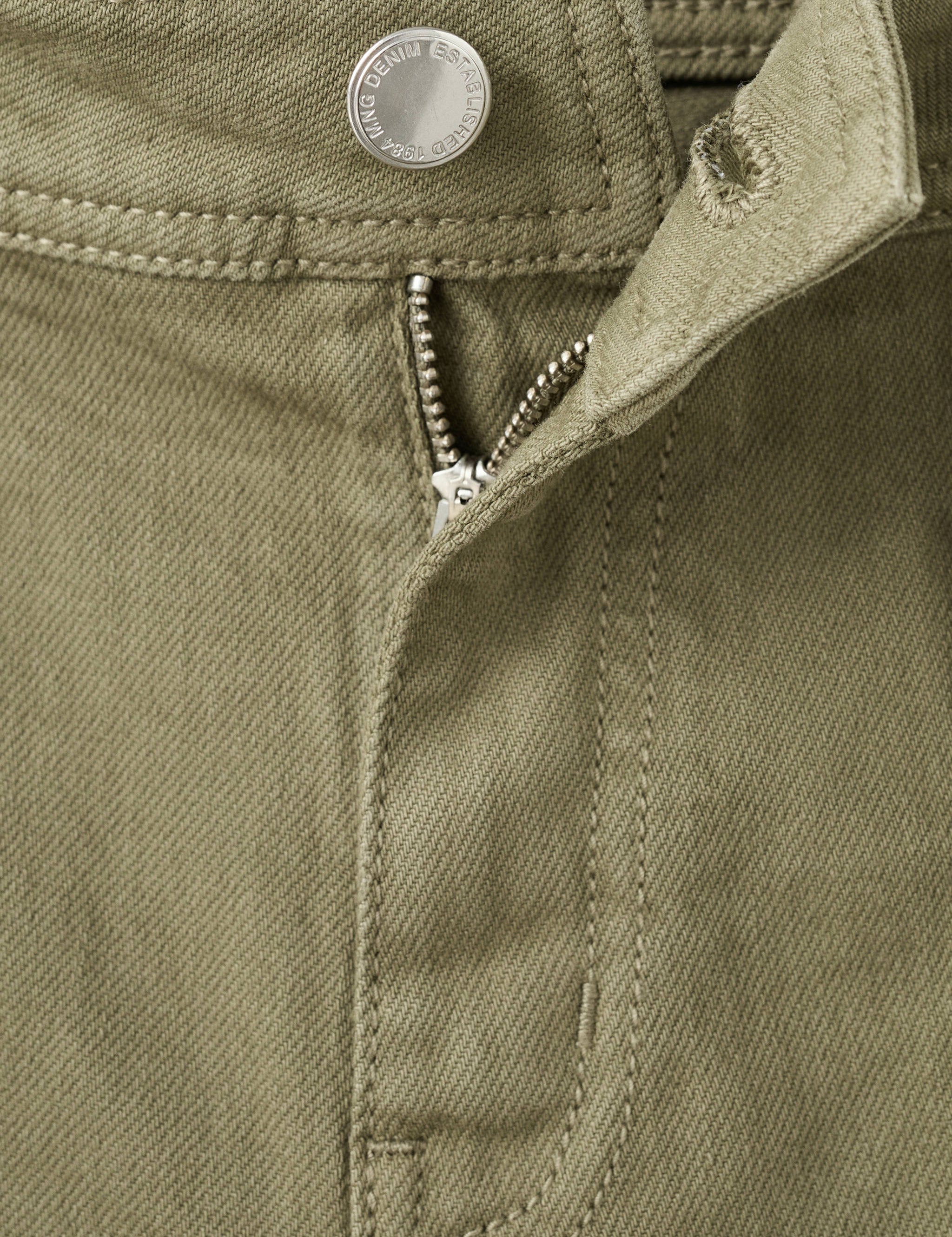 Mango jeans jessie in khaki - Image 2