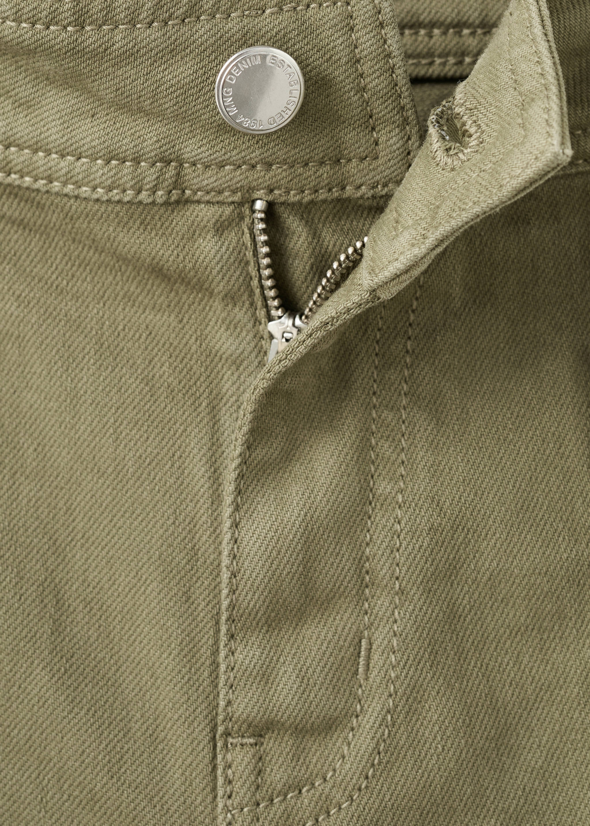 Mango jeans jessie in khaki - Image 2