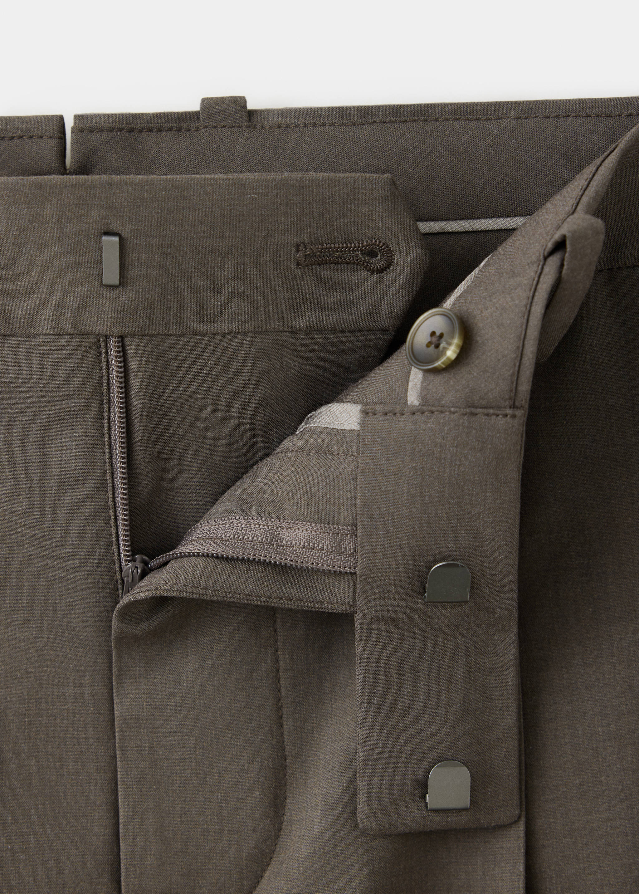 Mango pantalon boston in mole - Image 2