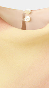 Mango vestido noel2 in pastel yellow - Image 2