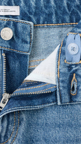 Mango jeans widef in medium denim - Image 2
