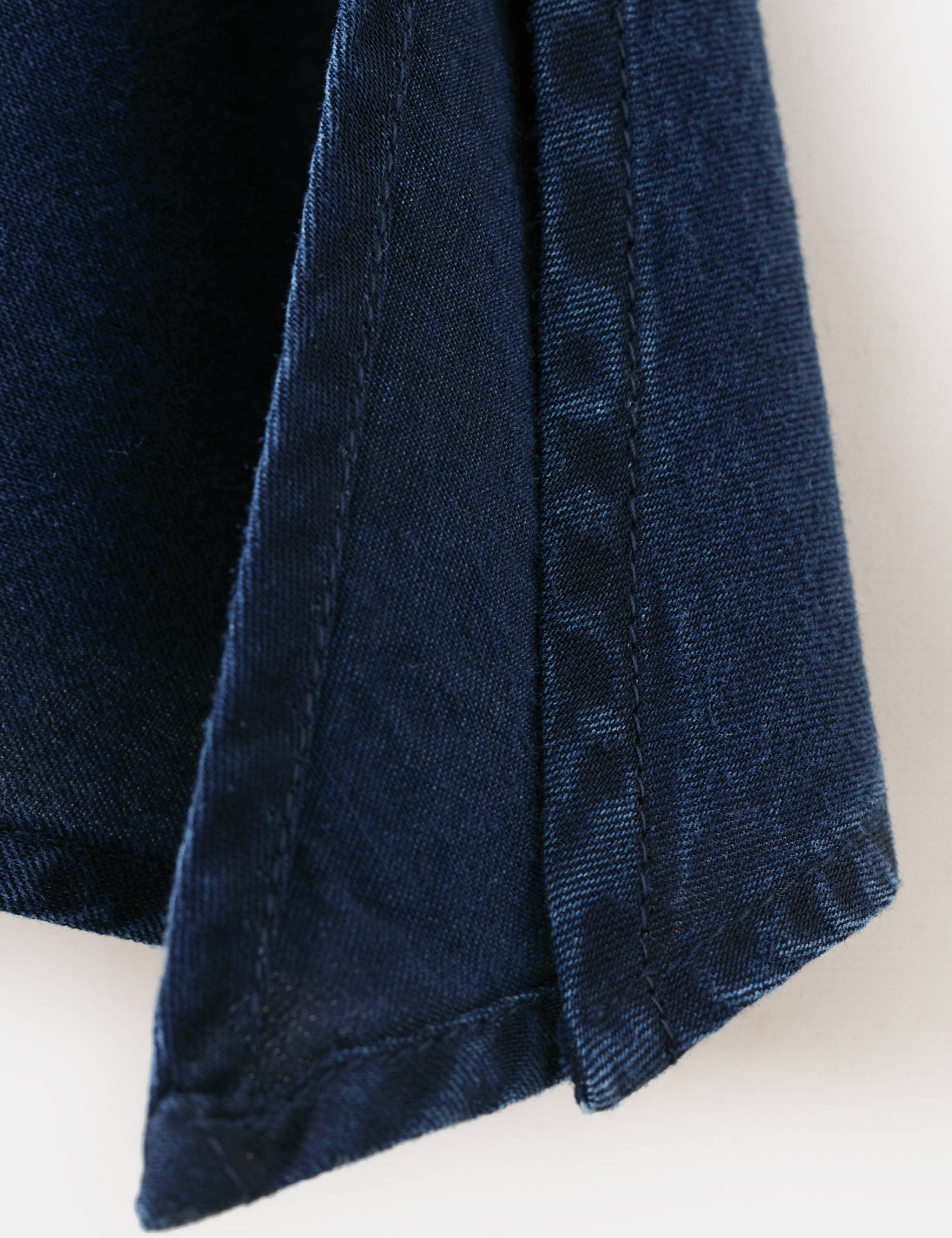 Mango top giselle in dark denim - Image 2
