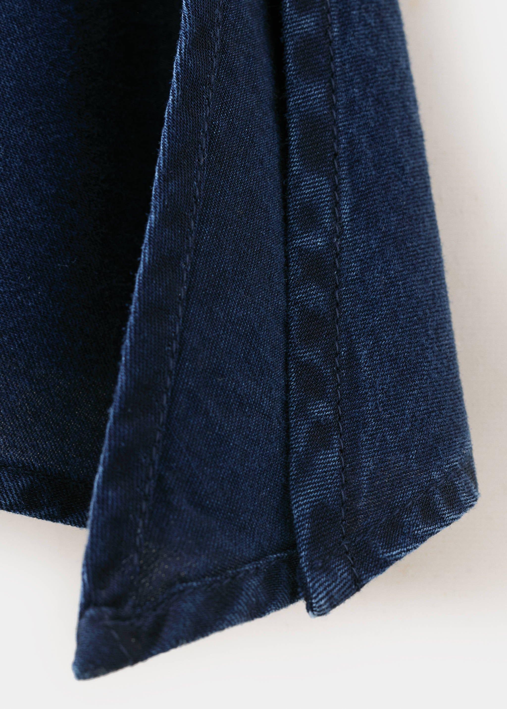 Mango top giselle in dark denim - Image 2