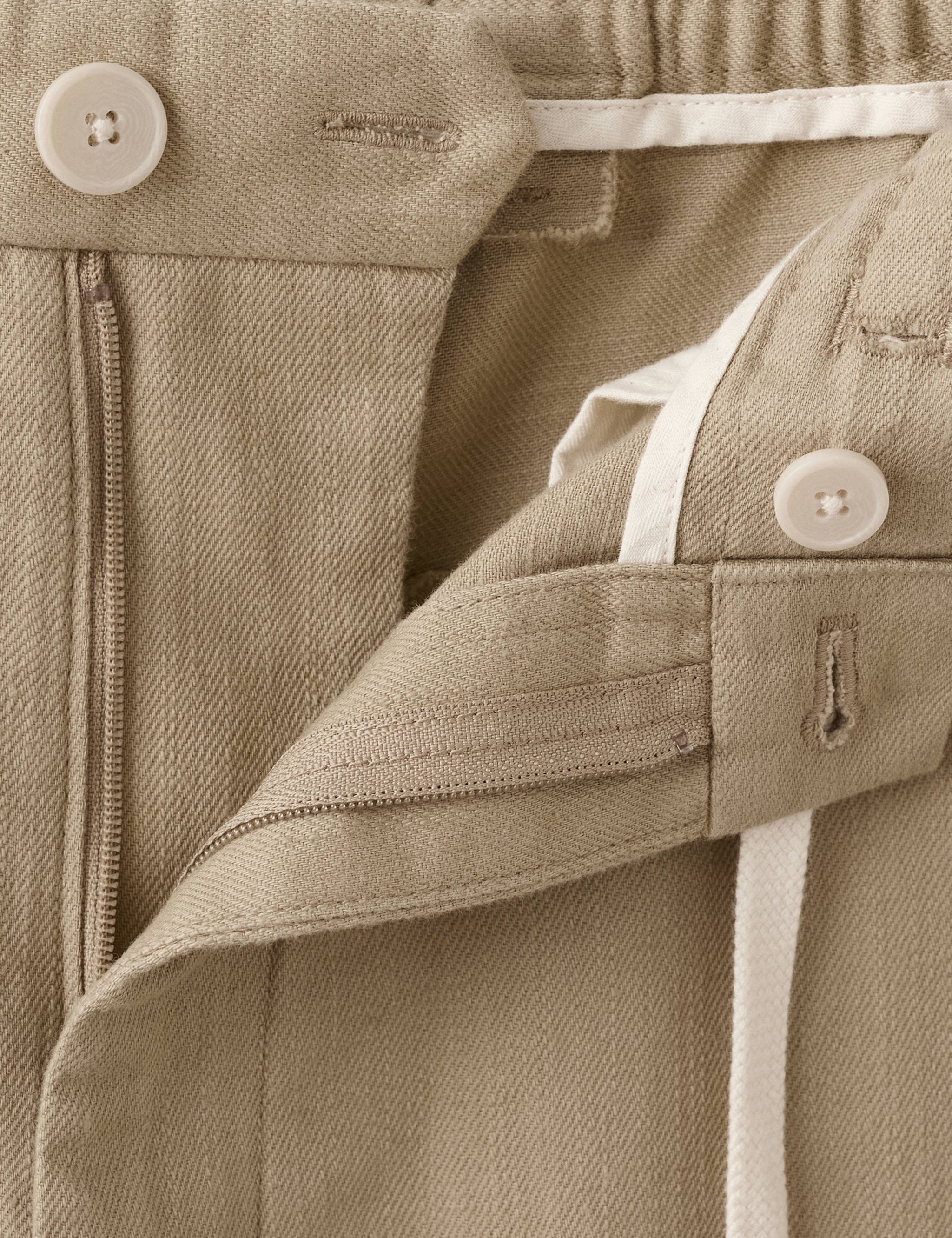 Mango pantalon onix in beige - Image 2
