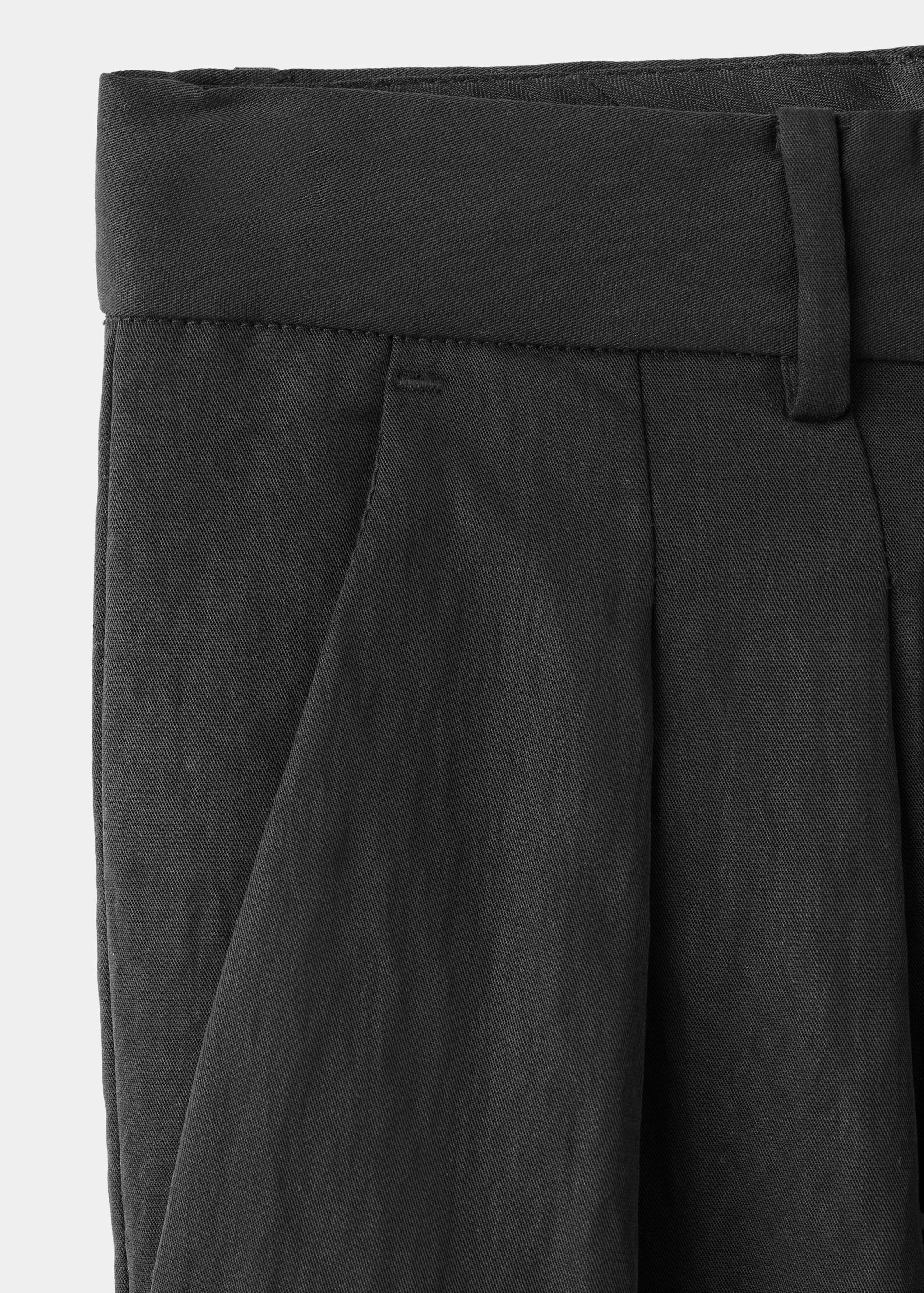 Mango trousers marga in black - Image 2