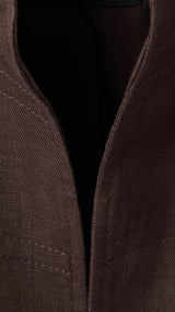 Mango chaqueta juan in chocolate - Image 2