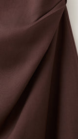 Mango vestido julie in brown - Image 2