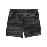 PUMA run velocity printed running 5" shorts men in black - Image 2