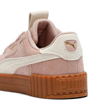 PUMA carina 3.0 luxe suede sneakers women in rose latte and alpine snow - Image 2