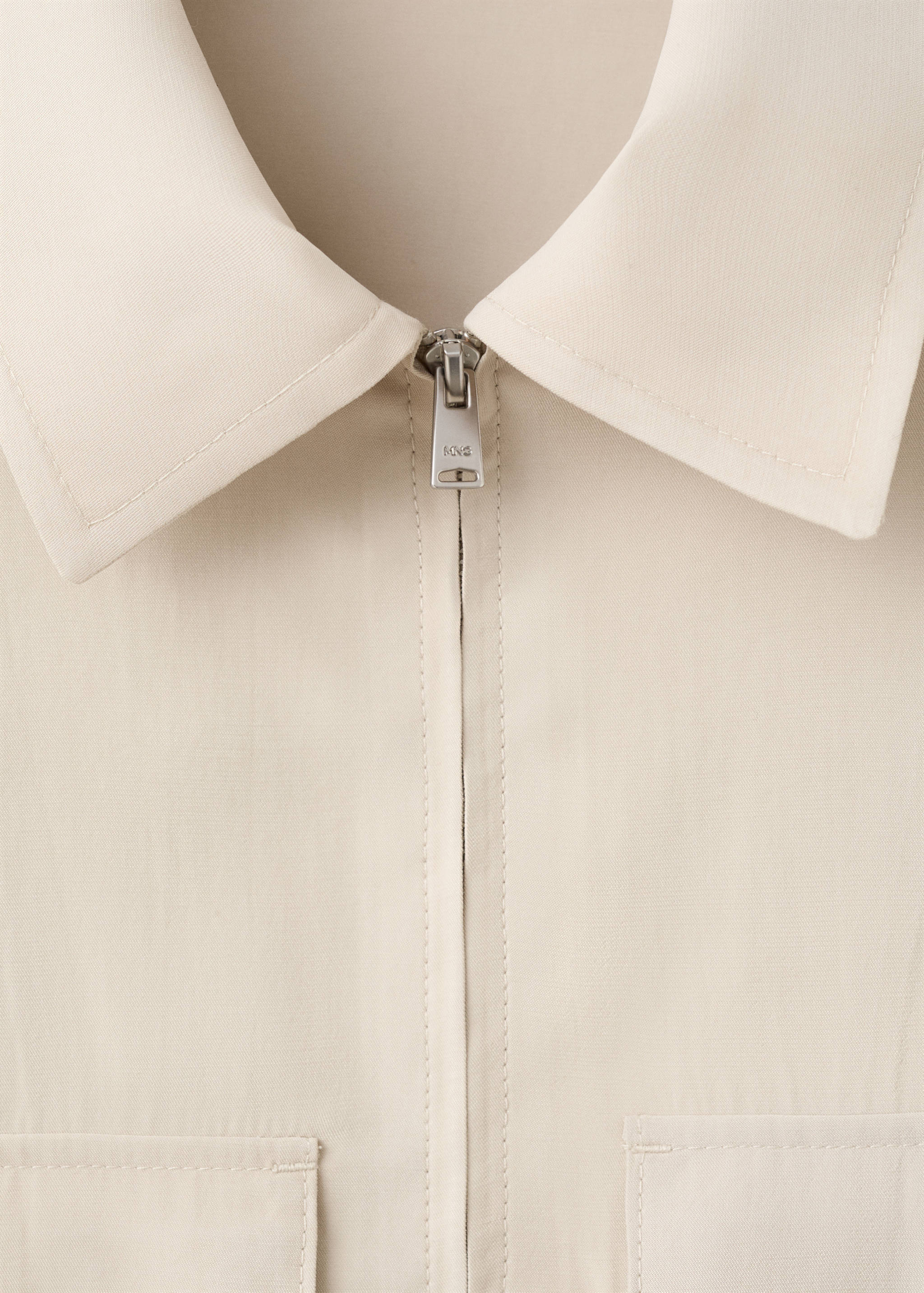 Mango chaqueta vulcano in ivory - Image 2