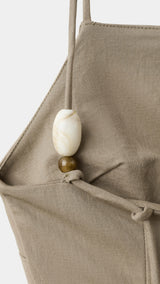 Mango dress stone in taupe - Image 2