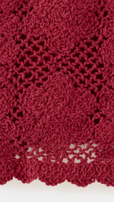 Mango top garnet in garnet - Image 3