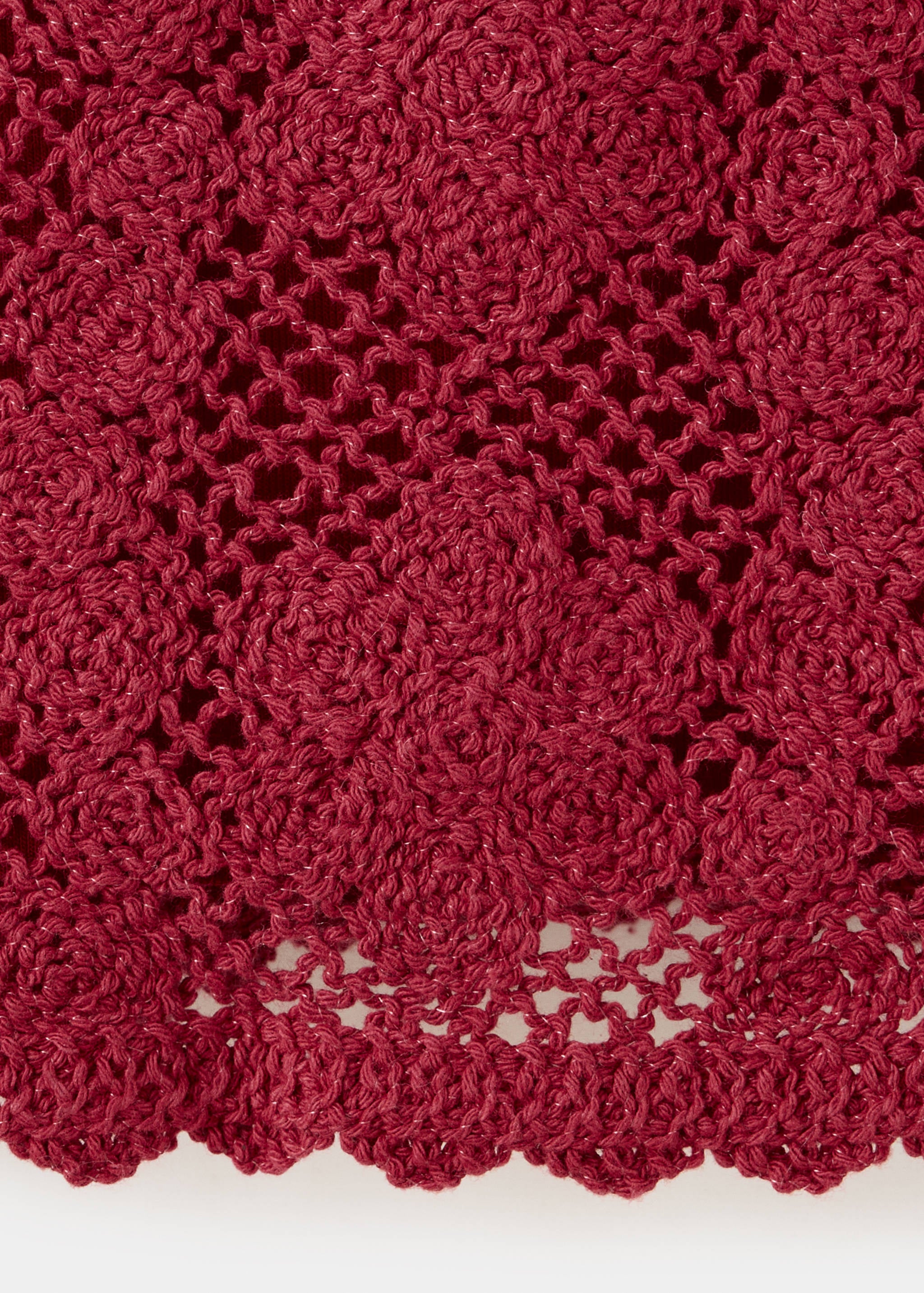 Mango top garnet in garnet - Image 3