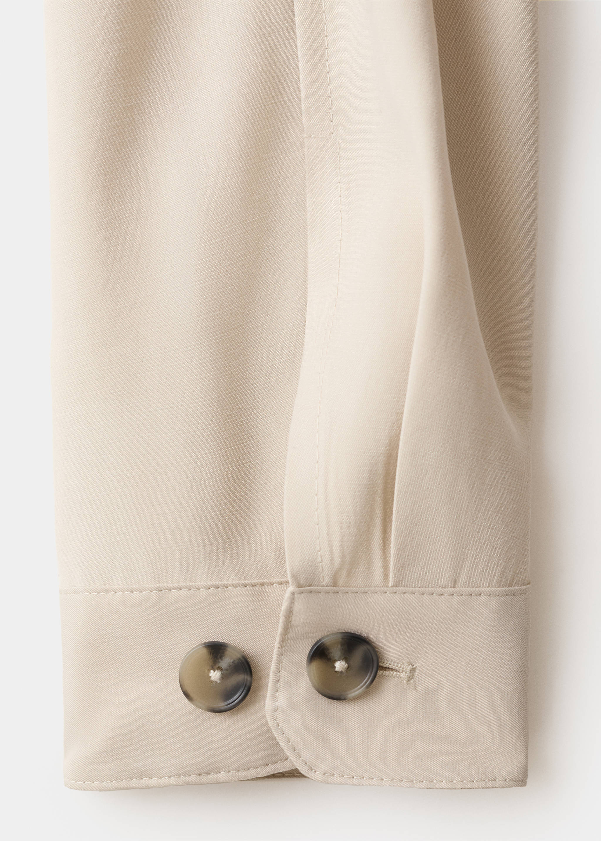 Mango chaqueta vulcano in ivory - Image 3