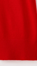Mango jersey escudell in red - Image 3