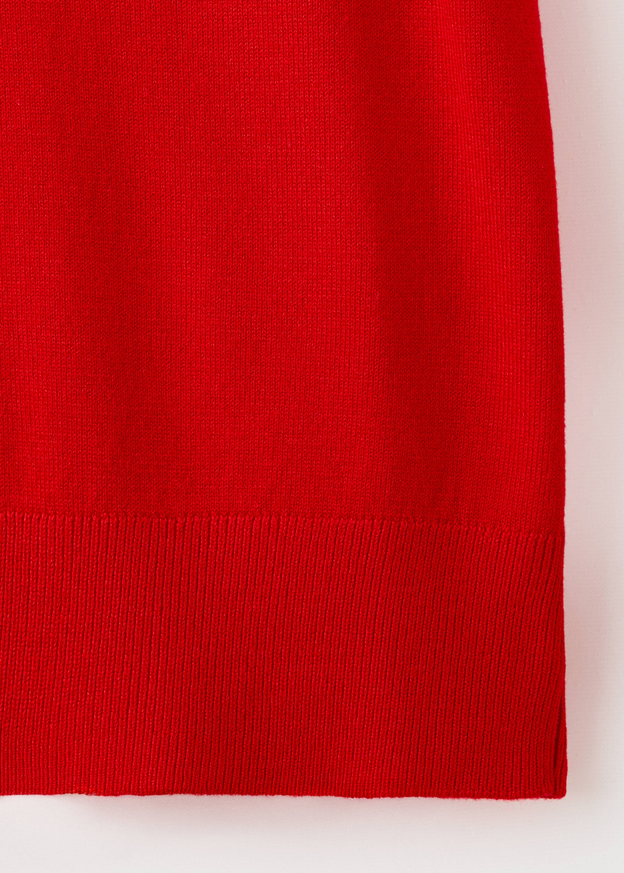 Mango jersey escudell in red - Image 3