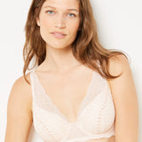 Etam idole - N6 triangle in powder pink