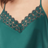 Etam jade - caraco in fir green