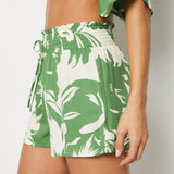 Etam jubika - short in blue/green print