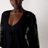 Etam bohob b - kimono in black