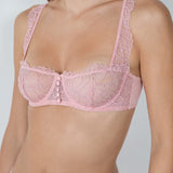 Etam coeur - n*9 balconnet in powder pink
