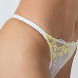 Etam somptueuse - tanga in pale yellow