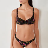 Etam irresistible - tanga in black