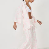 Etam magnolia - deshabille spe in rose print