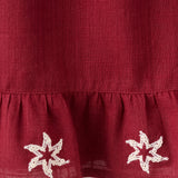 Mango blusa mosset in eggplant - Image 3
