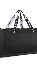 PUMA ESSENTIALS training 28.5L barrel bag in black - Image 3