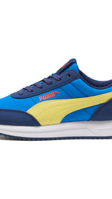 PUMA R78 lightwind sneakers youth (403706) in racing blue and pineapple ice - Image 3