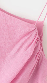 Mango vestido sasha in pink - Image 3