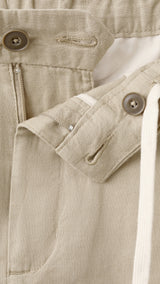 Mango pantalon romelino in beige - Image 3