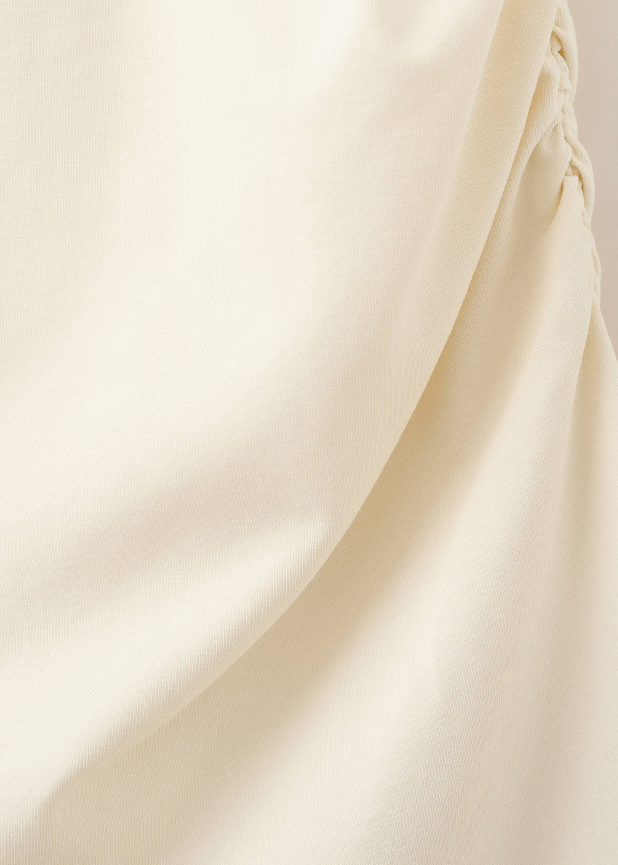 Mango vestido lennon in vanilla - Image 3