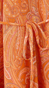 Mango vestido orange in orange - Image 3