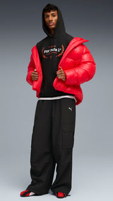PUMA F1® ESSENTIALS logo graphic hoodie in black - Image 3