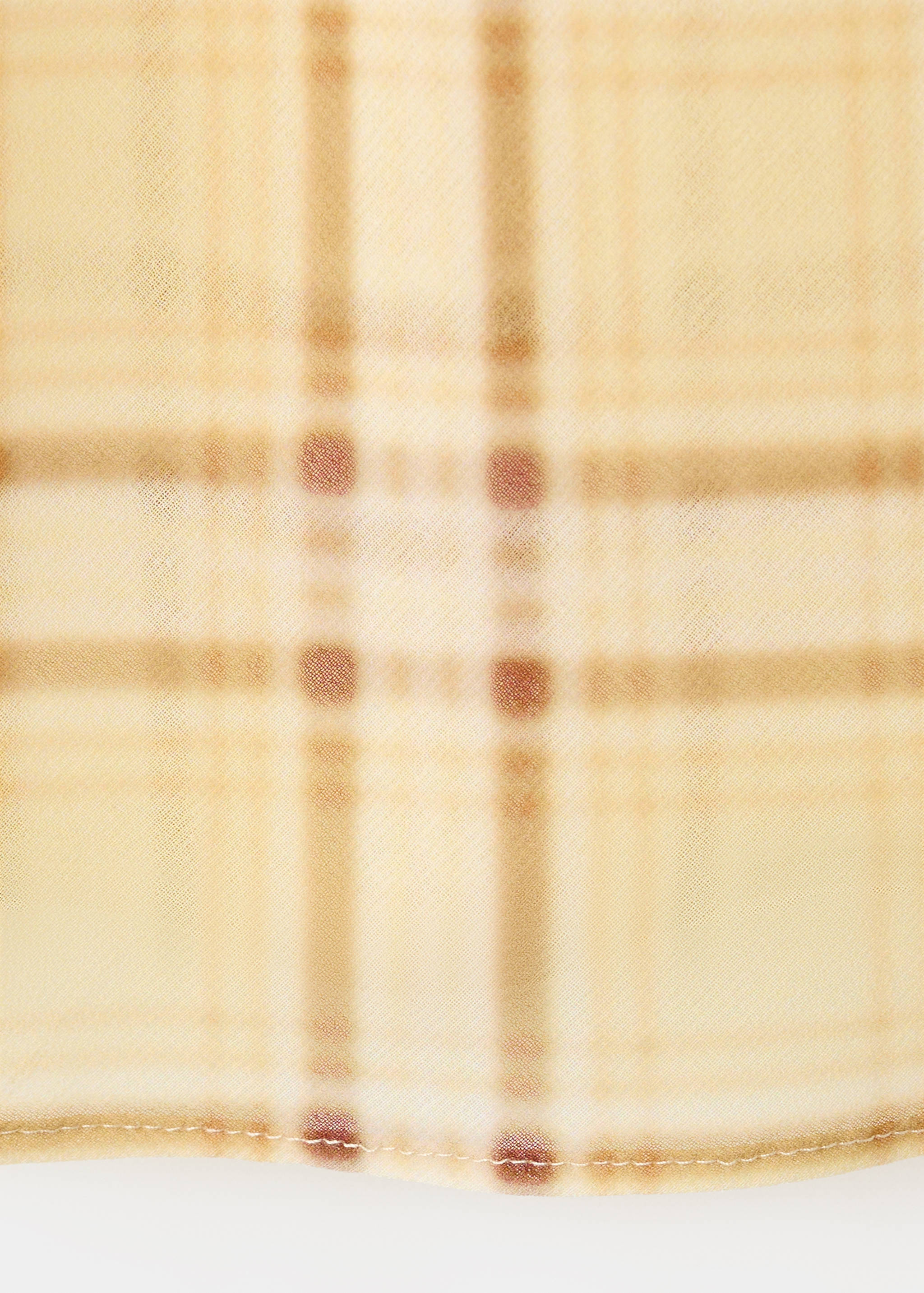Mango top leire in yellow - Image 3