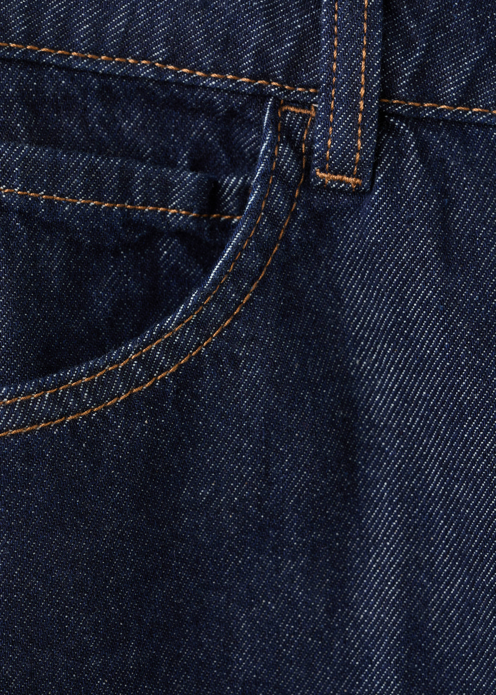 Mango bermudas camilla in soft denim - Image 3