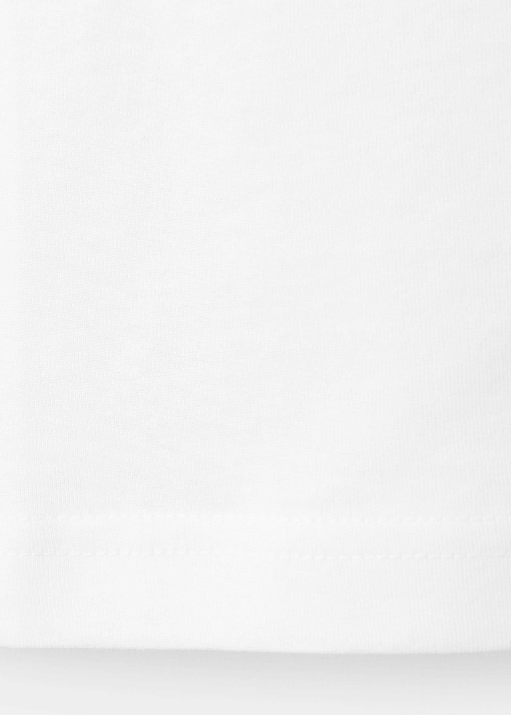 Mango camiseta chals in white - Image 3