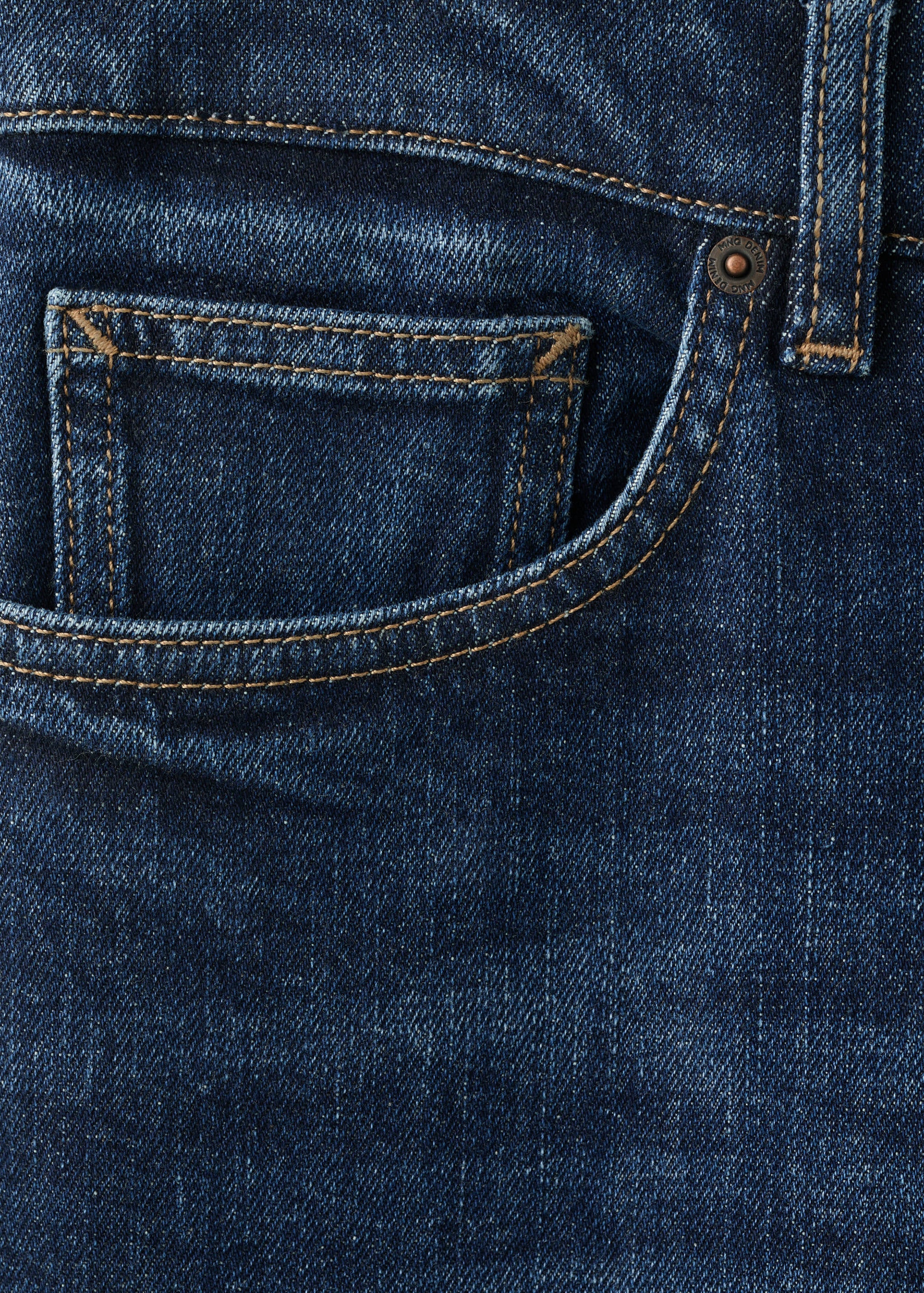 Mango jeans ben in dark denim - Image 3