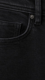 Mango jeans jan in black denim - Image 3