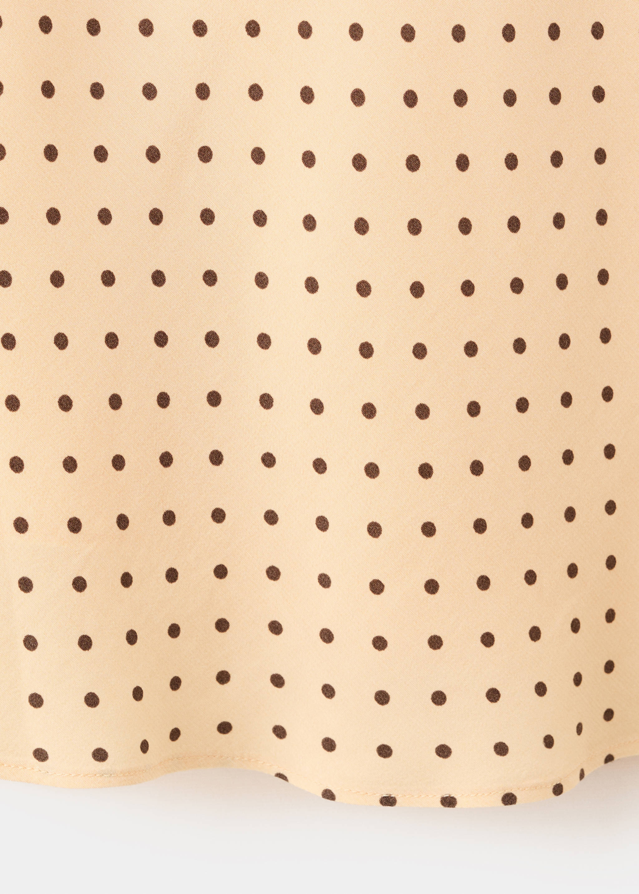 Mango vestido champin in pastel yellow - Image 3