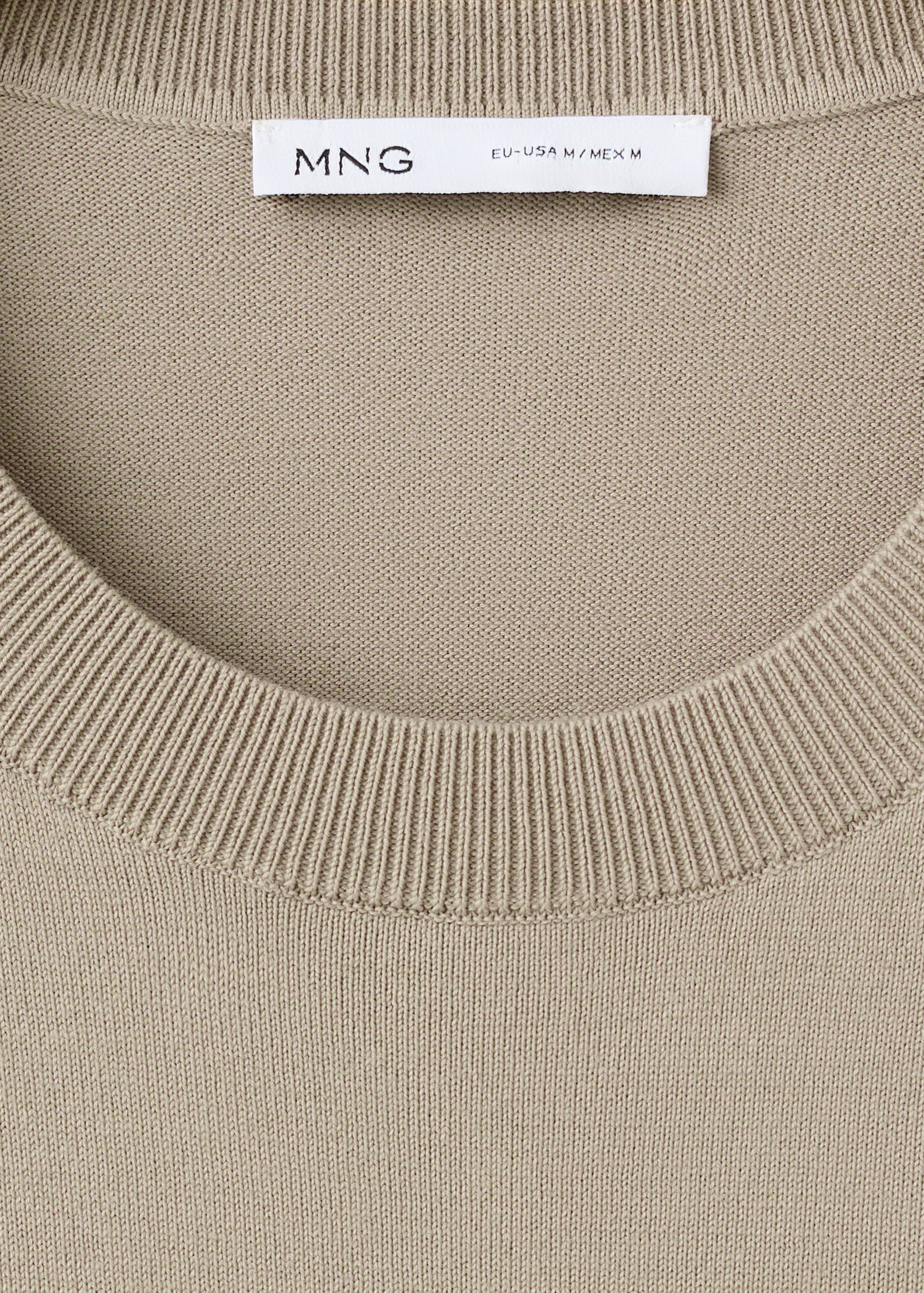Mango camiseta tricot arraona in sand - Image 3
