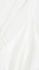 Mango vestido cortes in white - Image 3