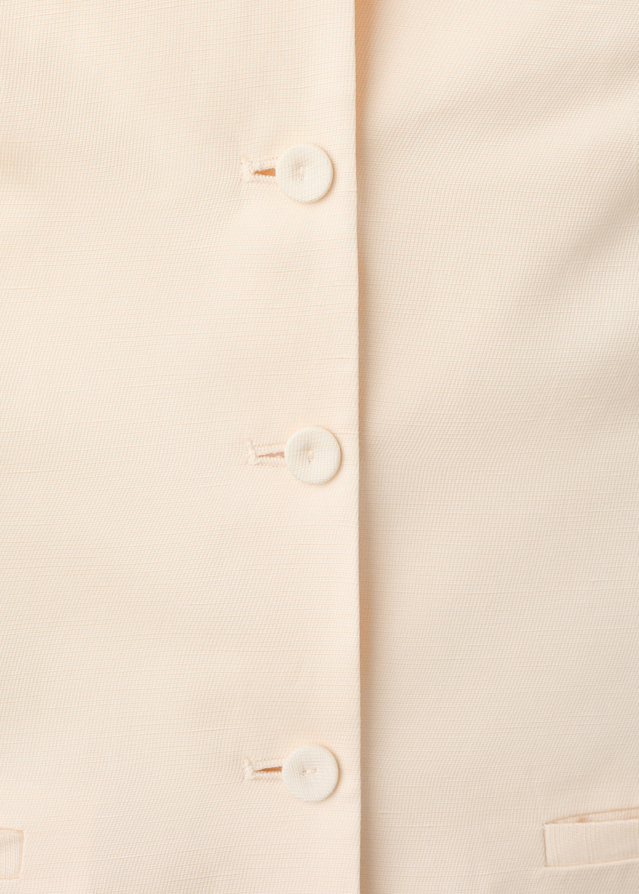Mango chaleco mariana in raw - Image 3