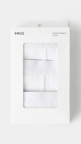 Mango calzoncillos triwhite in white - Image 3