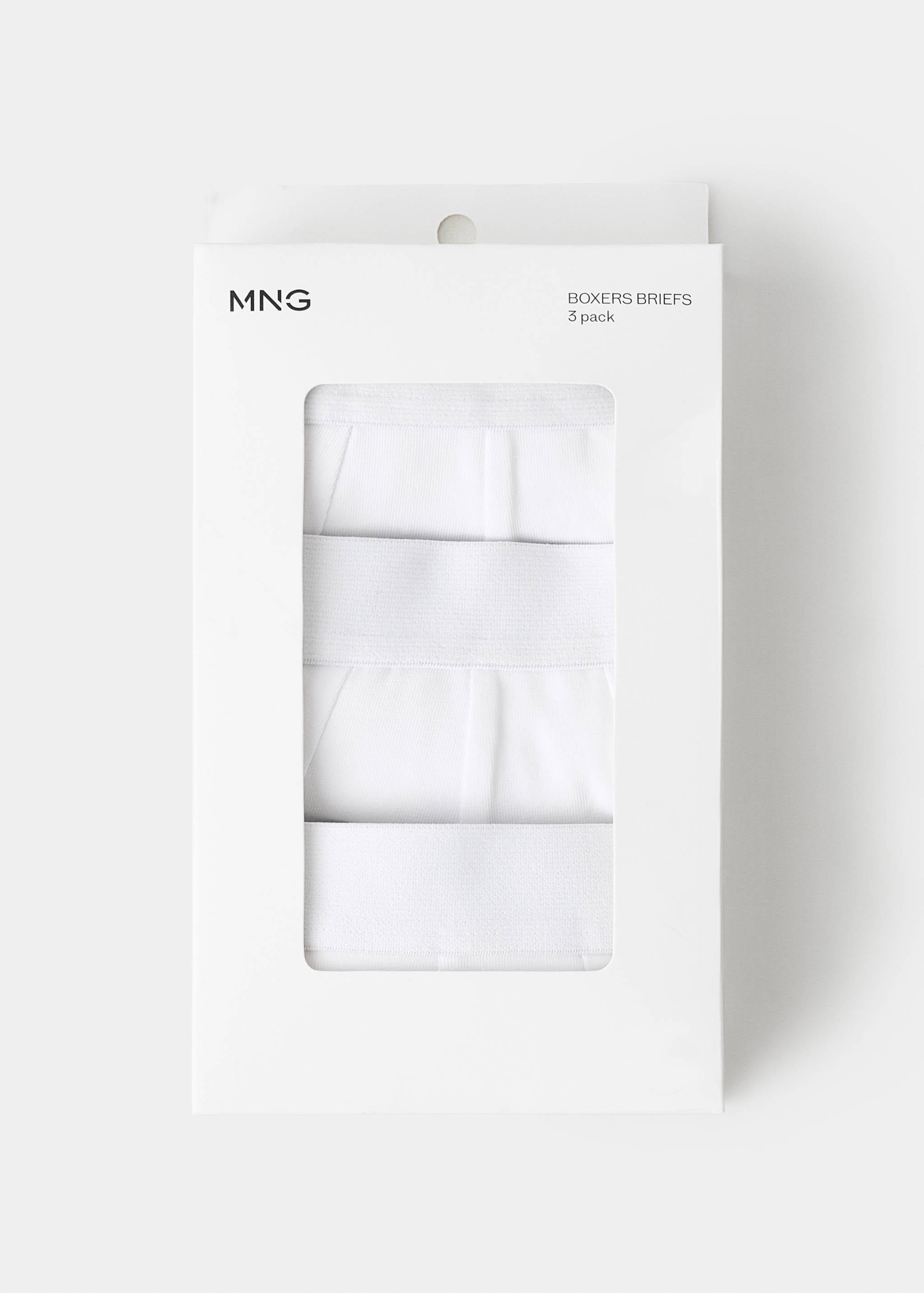 Mango calzoncillos triwhite in white - Image 3